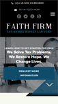 Mobile Screenshot of faithfirm.com